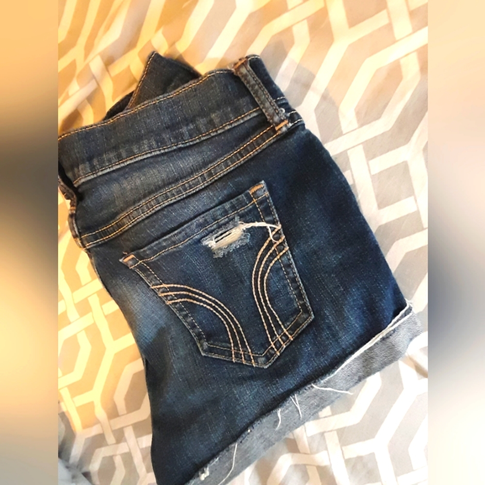Hollister denim shorts